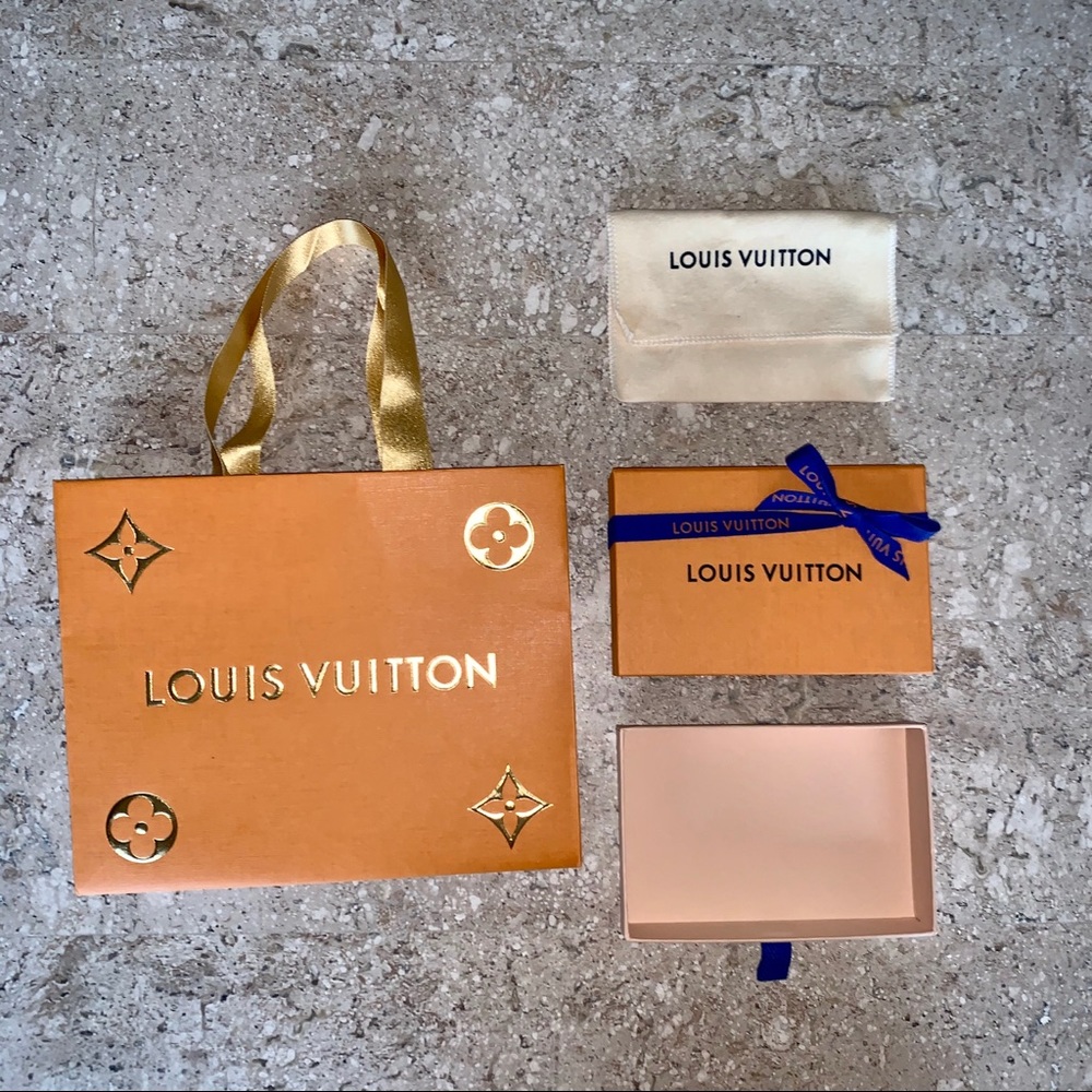 Louis Vuitton Gift Box + Shopping Bag